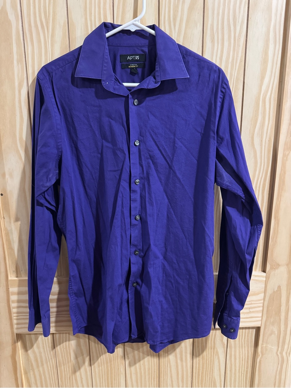 Apt. 9 Men's Deep Purple Dress Shirt